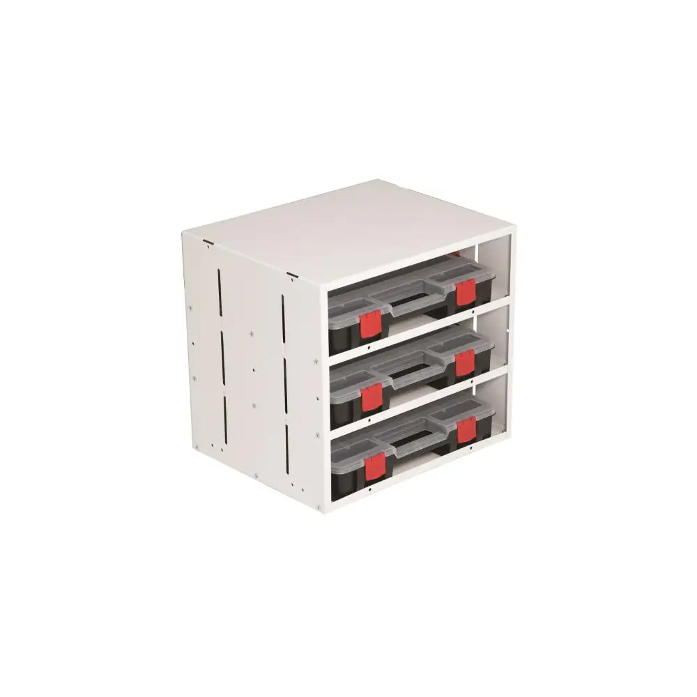 Weather Guard Van Storage - Stackable 3 Shelf Cabinet - WGU9960-3-01